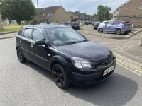 Used Kia Rio 2007 Black Hatchback