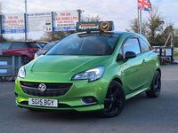 Used Vauxhall Corsa Edition 70 HP (51 kW) 2015 Green Hatchback
