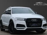 Used Audi Q3 Black Edition 150 HP (110 kW) 2018 White SUV