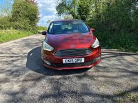 Second-hand Ford C-MAX Titanium 125 CP (91 kW) 2015 Roșu Monovolum