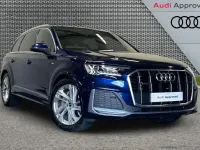 Used Audi Q7 S-Line 281 HP (206 kW) 2022 Blue SUV