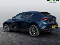 Used Mazda 3 Exclusive-Line 140 HP (102 kW) 2025 Blue Hatchback