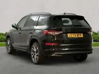 Used Skoda Kodiaq SportLine 150 HP (110 kW) 2022 Black SUV