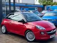 Begagnad Vauxhall Adam Glam 70 HK (51 kW) 2017 Röd Halvkombi