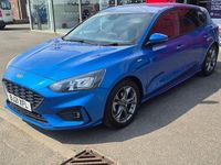 Used Ford Focus ST-Line 125 HP (91 kW) 2020 Blue Hatchback
