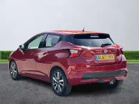 Used Nissan Micra N-Connecta 2017 Red Hatchback