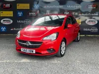 Used Vauxhall Corsa Excite 90 HP (66 kW) 2015 Red Hatchback