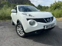 Used Nissan Juke Acenta 117 HP (86 kW) 2013 White SUV