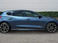 Used Ford Focus ST-Line X 125 HP (91 kW) 2021 Blue Hatchback
