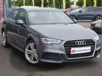 Used Audi A3 S-Line 113 HP (83 kW) 2019 Grey Sedan