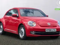 Used VW Beetle Design 150 HP (110 kW) 2016 Red Hatchback
