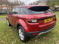 Used Land Rover Range Rover evoque SE 150 HP (110 kW) 2016 Red Estate