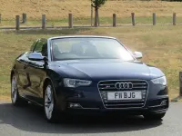 Used Audi S5 Cabriolet Design 333 HP (244 kW) 2012 Blue Cabriolet