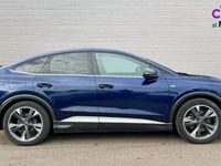 Used Audi Q4 e-tron S-Line 150 kW (204 HP) 2023 Blue SUV