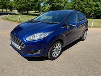Used Ford Fiesta Titanium 2015 Blue Hatchback