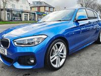 Used BMW 118 M Sport 2017 Blue Hatchback