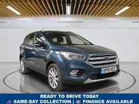 Usado Ford Kuga Titanium 150 CV (110 kW) 2019 Azul SUV