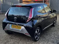 Used Toyota Aygo X-clusiv 69 HP (50 kW) 2015 Black Hatchback