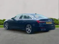 Used Audi A6 S-Line 204 HP (150 kW) 2019 Blue Sedan