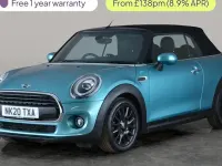 Used Mini Cooper Cabriolet Classic 136 HP (100 kW) 2020 Turquoise Cabriolet