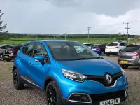 Used Renault Captur Dynamique 90 HP (66 kW) 2014 Blue SUV
