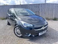 Used Vauxhall Corsa 90 HP (66 kW) 2015 Black Hatchback