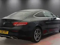 Used Mercedes C300 AMG line 258 HP (189 kW) 2020 Black Coupe