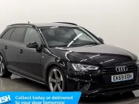 Used Audi A4 Black Edition 190 HP (139 kW) 2019 Black Estate
