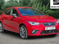 Begagnad Seat Ibiza XCELLENCE 110 HK (80 kW) 2023 Röd Halvkombi