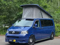 Used VW T5 130 HP (95 kW) 2006 Blue Van