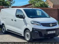 Used Vauxhall Vivaro S 101 HP (74 kW) 2023 White MPV