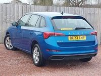 Used Skoda Scala SE 110 HP (80 kW) 2023 Blue Hatchback