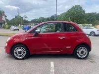 Used Fiat 500C Pop 2009 Red Cabriolet