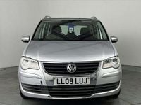 Used VW Touran SE 105 HP (77 kW) 2009 Silver MPV