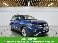 Used VW T-Cross SE 115 HP (84 kW) 2020 Blue SUV
