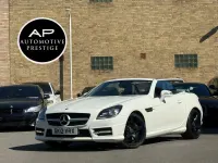 Begagnad Mercedes SLK250 AMG 204 HK (150 kW) 2012 Vit Cab