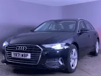 Usado Audi A6 Sport 204 CV (150 kW) 2021 Negro Familiar