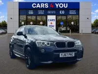 Used BMW X4 M Sport 190 HP (139 kW) 2017 Grey SUV