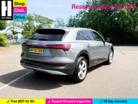 Używany Audi e-tron Advanced 230 kW (313 KM) 2021 Szary SUV