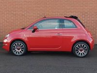 used Fiat 500C 1.0 Mild Hybrid Red 2dr