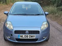 Used Fiat Grande Punto Dynamic 2008 Blue Hatchback