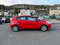 Used Ford Fiesta Zetec 2015 Red Hatchback