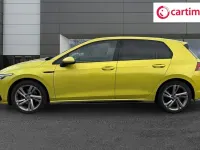 Used VW Golf VII R-line 150 HP (110 kW) 2021 Yellow Hatchback