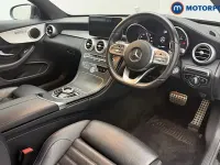Used Mercedes C220 AMG line 194 HP (142 kW) 2021 Black Coupe