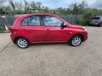 Second-hand Nissan Micra Acenta 2014 Roșu Hatchback