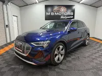Used Audi e-tron S-Line 230 kW (313 HP) 2021 Blue SUV