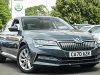 Used Skoda Superb SE Technology 214 HP (157 kW) 2020 Grey Hatchback