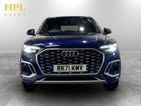 Begagnad Audi Q5 Sportback S-Line 2021 Blå SUV