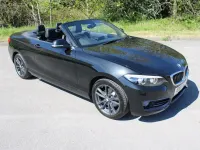 Used BMW 218 Sport Line 147 HP (108 kW) 2019 Black Cabriolet