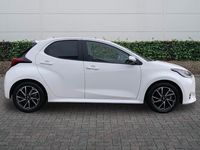 Used Toyota Yaris Hybrid Design 2023 White Hatchback